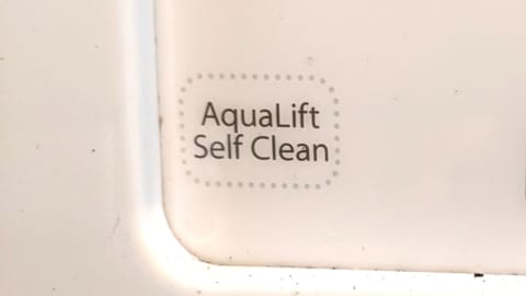 1 press the aqualift self clean button 1 press the aqualift self clean button
