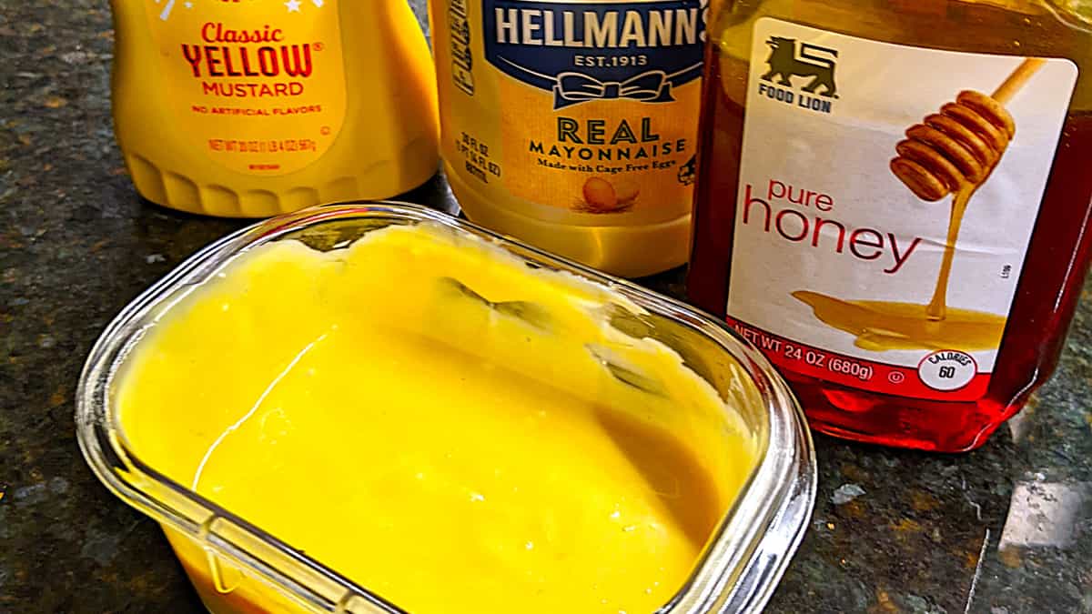 3 ingredient honey mustard