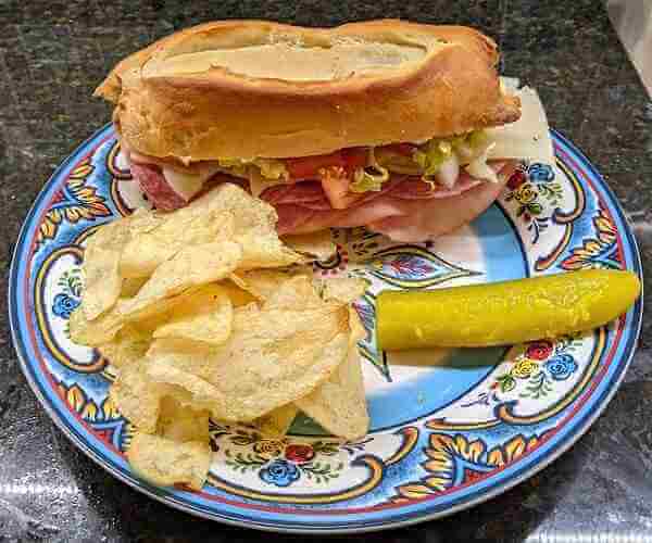 Recipe for Italian Sub Sandwich Meal