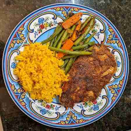 Fried Fish Dinner with Sides