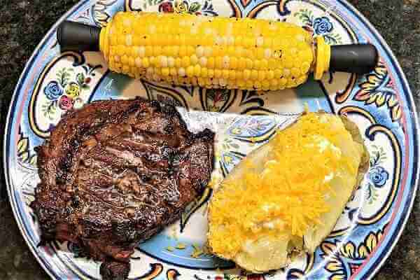 Grilled Marinated Steak Dinner