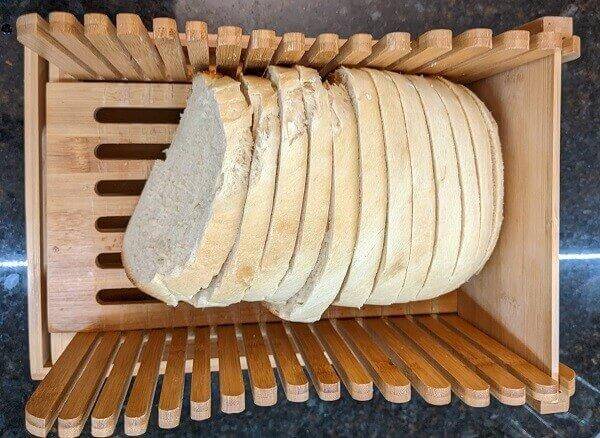 Homemade Bread in Slicer Box 2