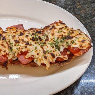 Open faced kielbasa sandwich recipe