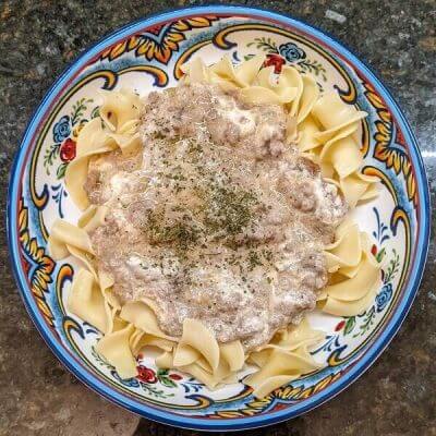 Stroganoff recipe with ground beef