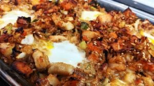 asian chicken and rice casserole recipe