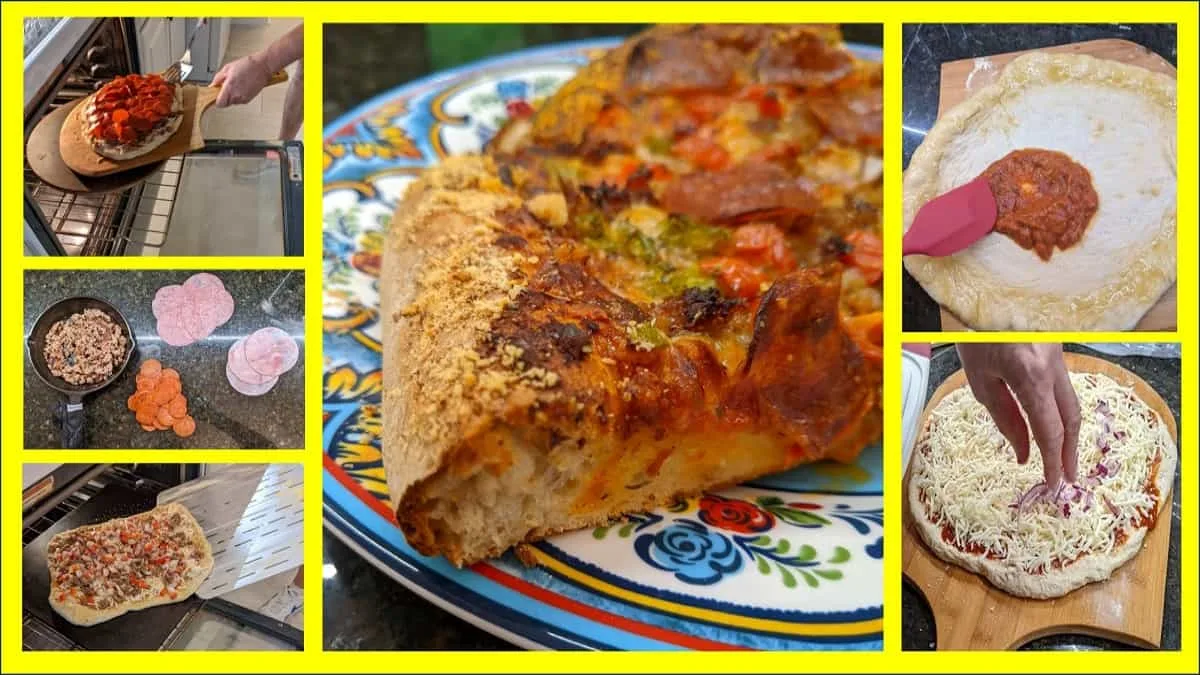 bake pizza in oven