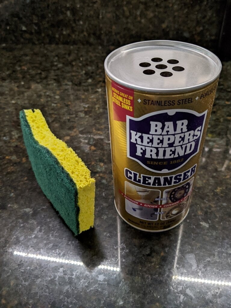 bar keepers friend for assisting after 2 aqualift cycles