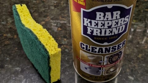 Bar keepers friend for assisting after 2 aqualift cycles bar keepers friend for assisting after 2 aqualift cycles