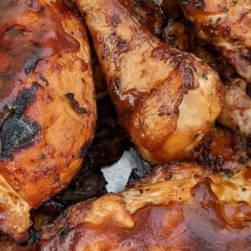 BBQ chicken charcoal grill recipe