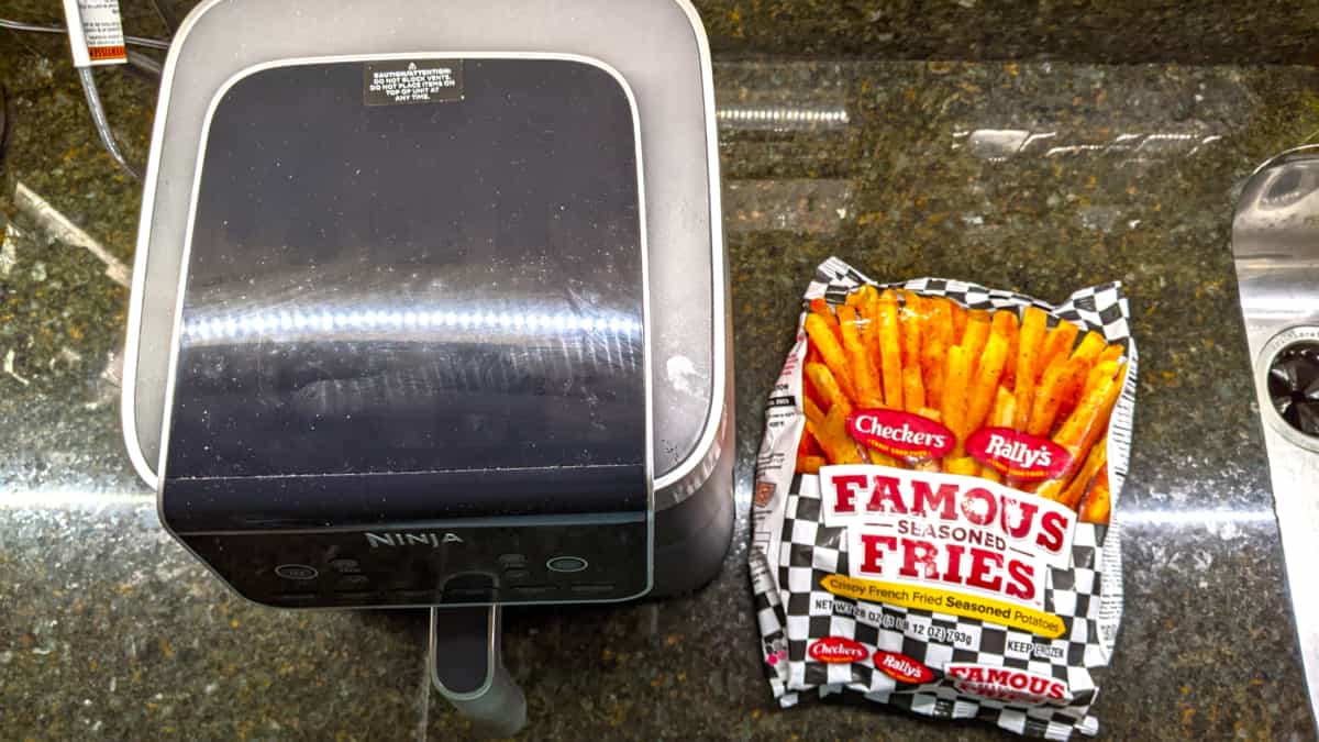 checkers fries air fryer