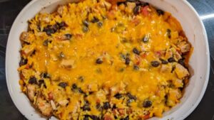 chicken saffron rice casserole recipe
