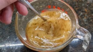 combining ingredients for cuban pork marinade recipe