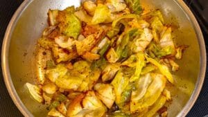 cooked cabbage skillet recipe