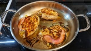 cooking pan fried cuban stuffed pork chops recipe