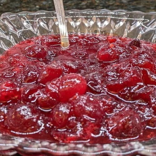 cranberry sauce recipe from scratch