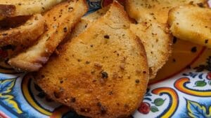 crostini garlic crusty bread recipe