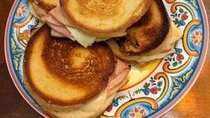 deluxe ham and grilled cheese recipe