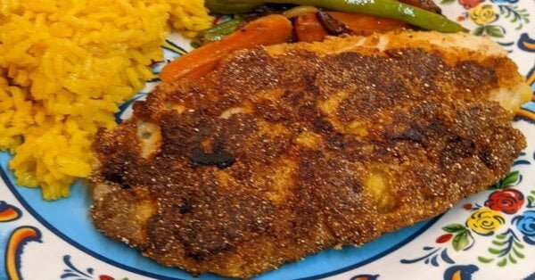 Fried fish cornmeal