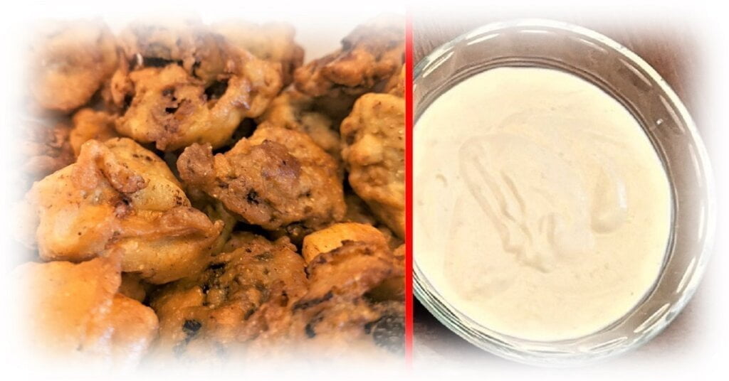 horseradish dipping sauce for fried mushrooms