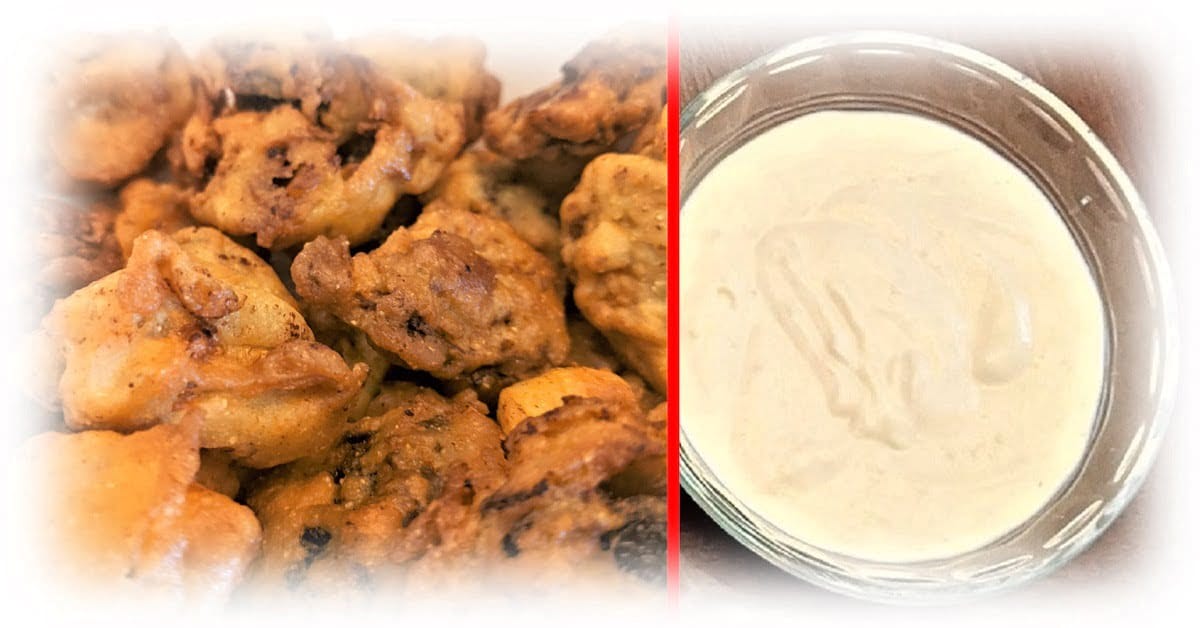 10 Years BEST Horseradish Dipping Sauce for Fried Mushrooms