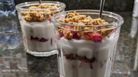 good pizza dessert side dish is yogurt parfait good pizza dessert side dish is yogurt parfait