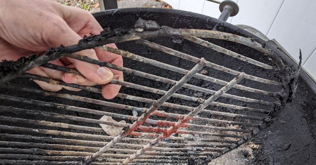 grate for charcoal