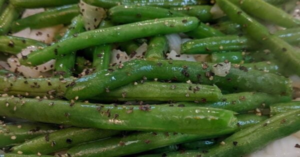 green beans skillet