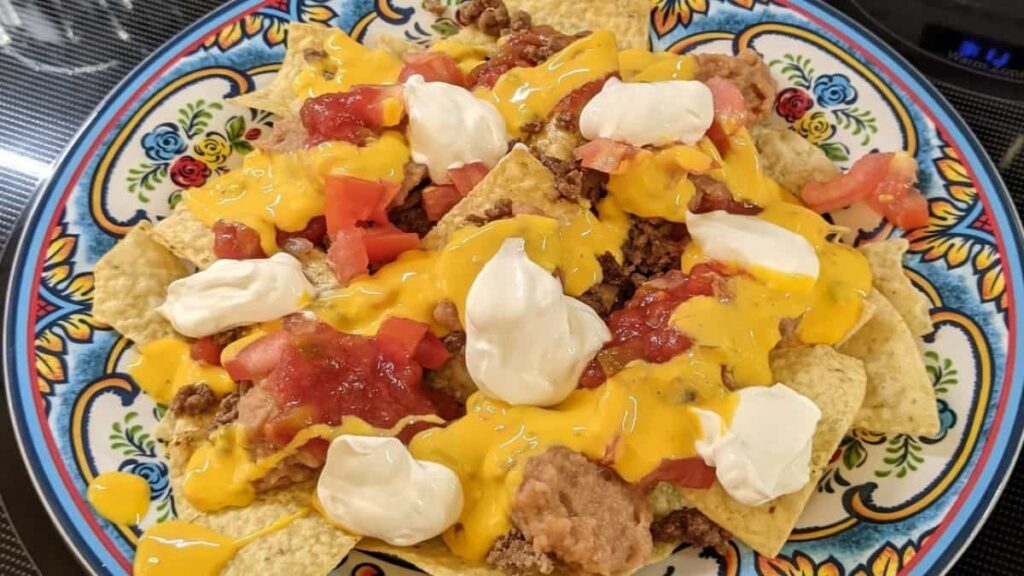 ground beef nachos