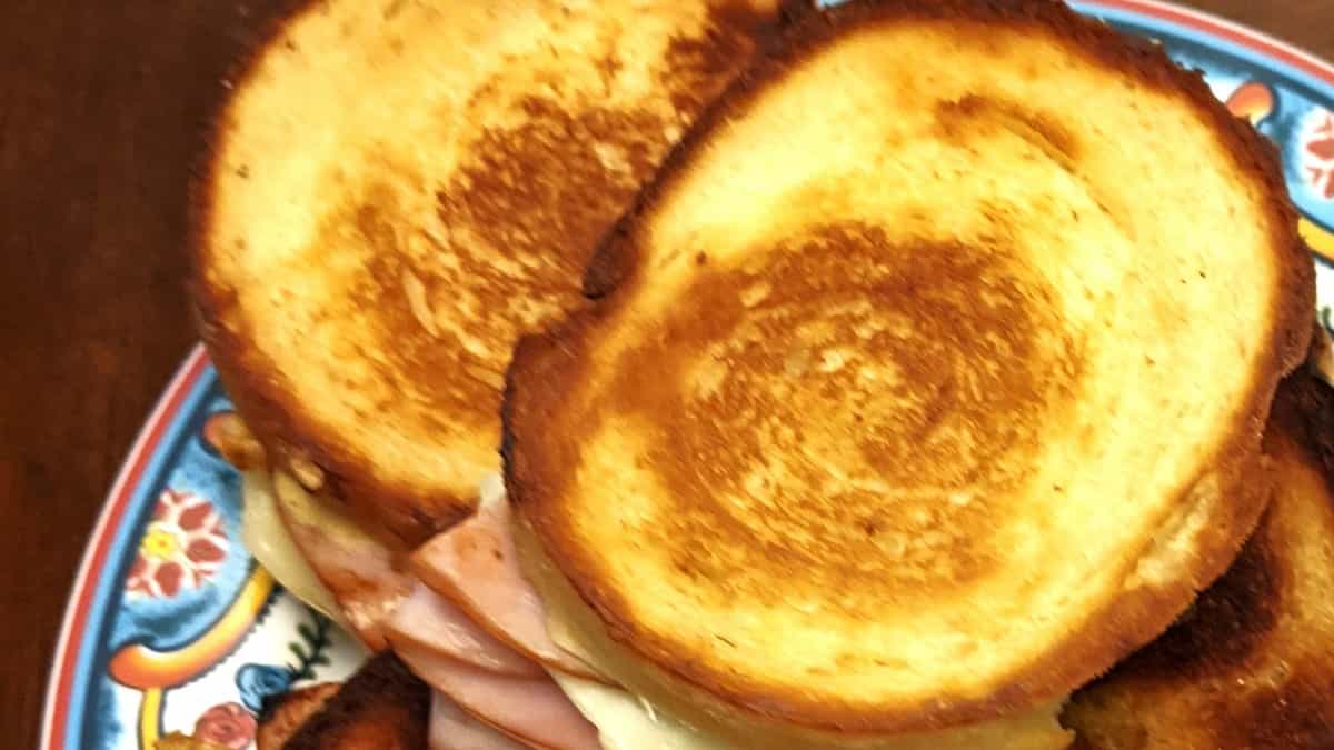 ham and grilled cheese recipe