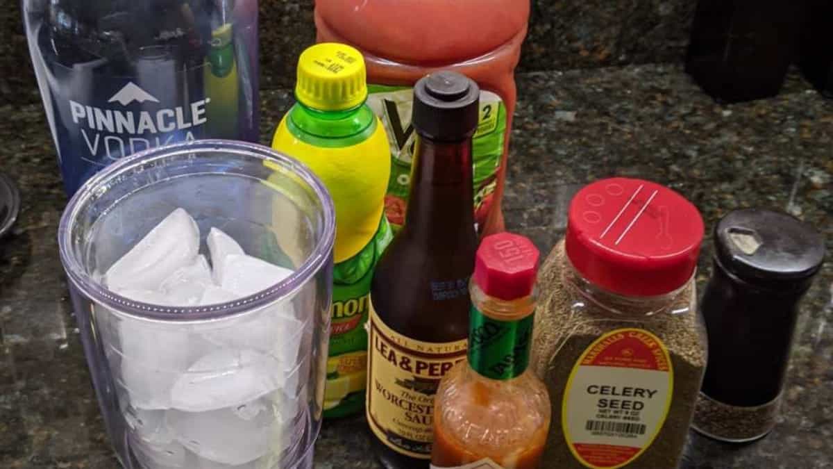 homemade bloody mary mix with v8 recipe