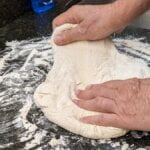 Homemade pizza dough by hand recipe