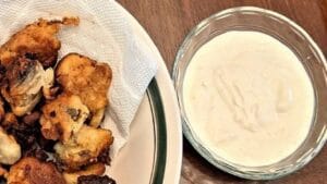 horseradish dipping sauce recipe for fried mushrooms