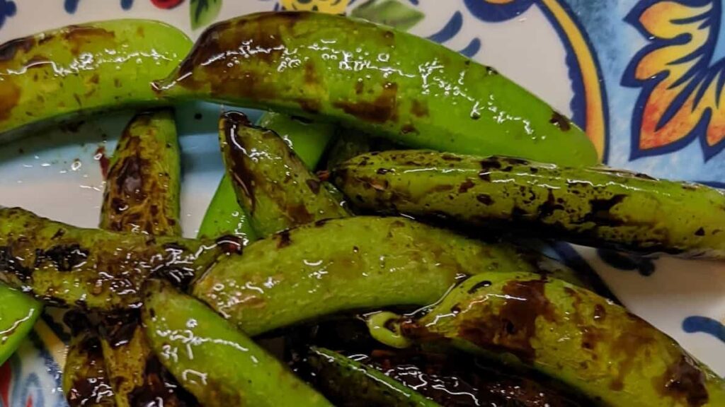 how to cook sugar snap peas on stove