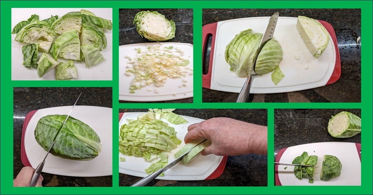 How to Cut a Cabbage