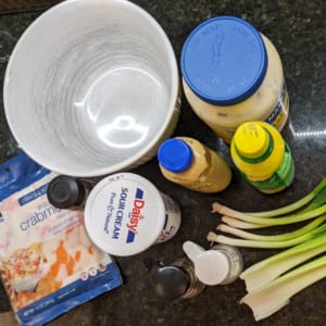 ingredients to prepare crab salad sandwich ingredients to prepare crab salad sandwich