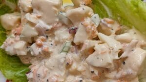 main recipe for cauliflower broccoli salad