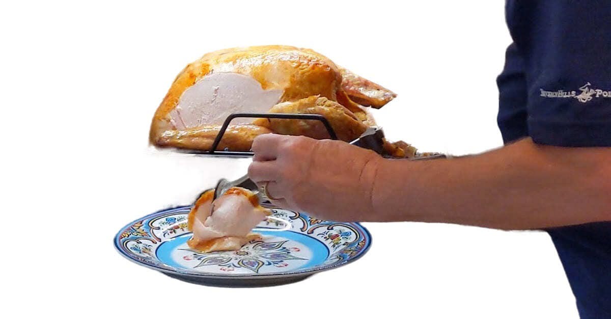 Oven roast a turkey