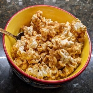 peanut butter and popcorn recipe