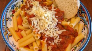 penne pasta in marinara sauce recipe