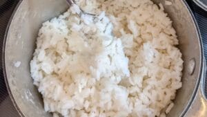 perfect unattended white rice recipe
