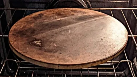 pizza stone preheating for oven baked pizzas