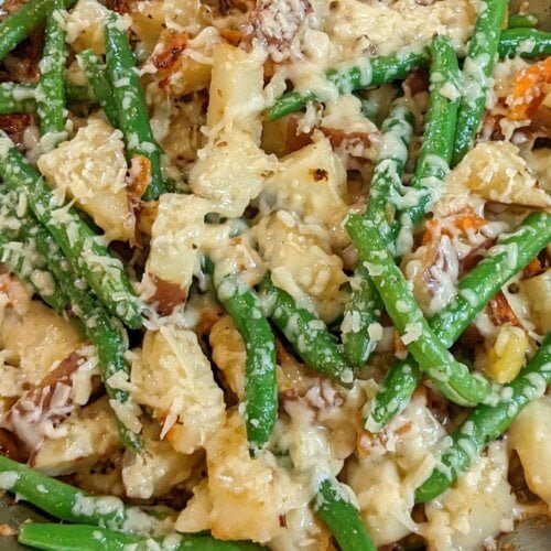 Potatoes and green beans recipe