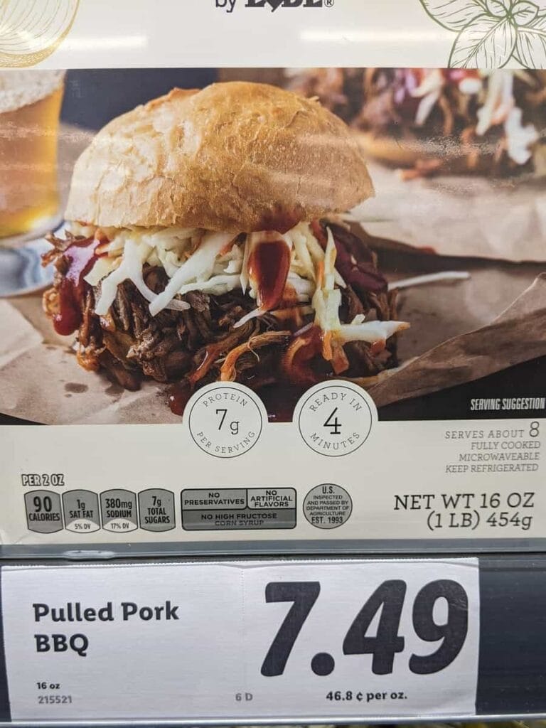 price of pulled pork per pound