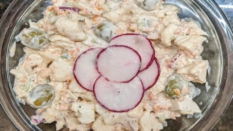 recipe for cauliflower broccoli salad