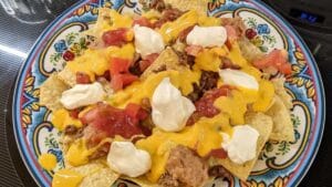 recipe for ground beef nachos supreme