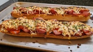 recipe for open faced kielbasa sandwich