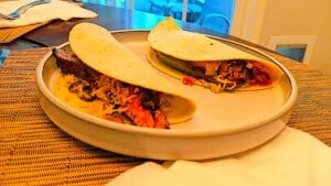 recipe for steak fajitas on charcoal grill