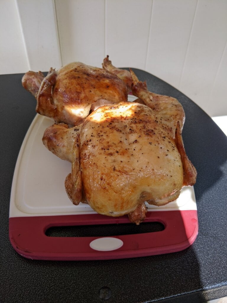 rotisserie roasted chickens