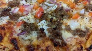 sausage pizza homemade recipe