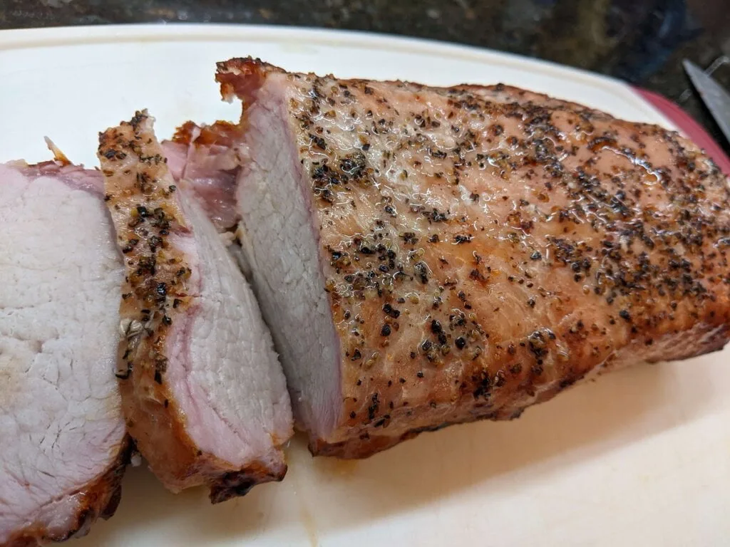 how to make pork tenderloin on grill and then slice it